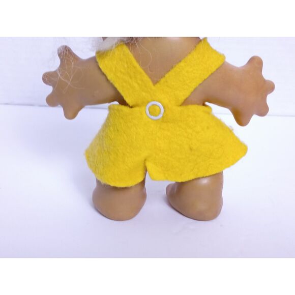 1960’s Troll Dolls Uneeda Wishnik Vintage 5.5" Cheerleader Troll and Lil Dude - Picture 8 of 15